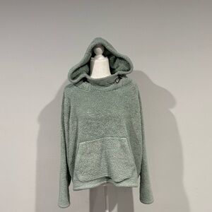 PINK “Cozy” pre loved oversized Sherpa Hoodie